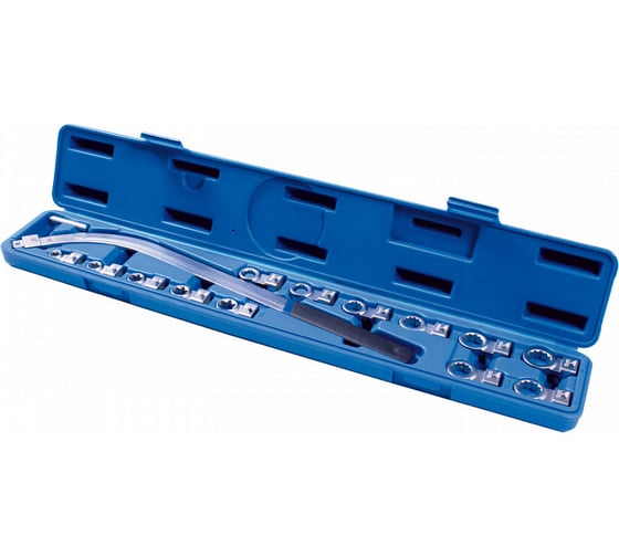 Изображение товара Набор ключей для натяжения ремня МАСТАК, 12-19 мм, кейс, 15 предметов 103-20115C