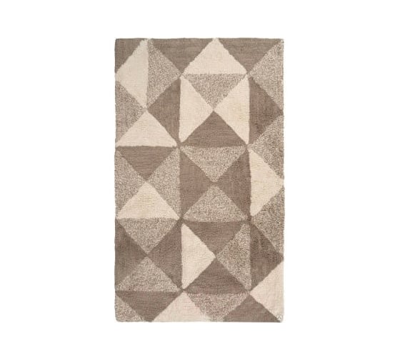 Изображение товара Коврик для ванной комнаты FORA хлопковый, натуральный, 60x100 см STONE NATURAL FOR-STN60-100NAT