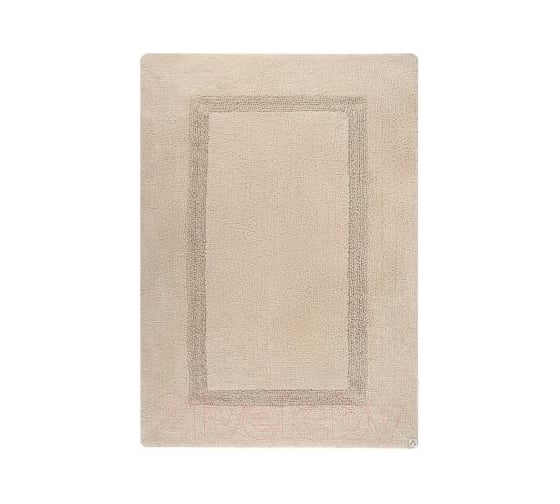 Изображение товара Коврик для ванной комнаты FORA хлопковый, бежевый, 60x100 см BRICKS FOR-BRK60-100BE