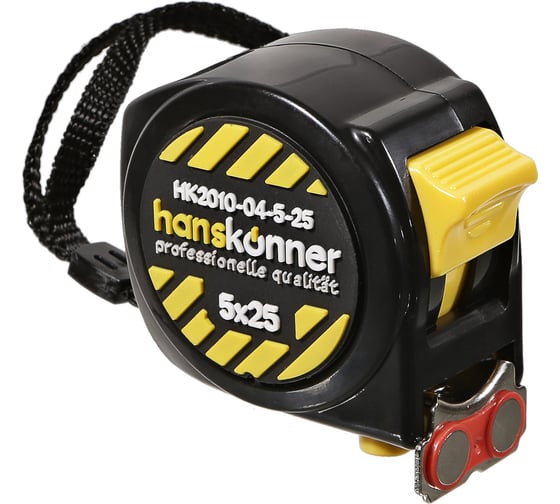 Изображение товара Рулетка Hanskonner 5x25, 2 стопа HK2010-04-5-25