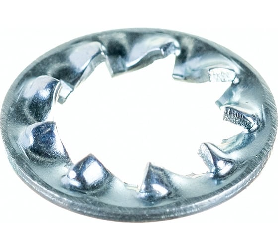 Изображение товара Гроверная шайба Госкреп DIN 6798J М6 (12 шт) 6-0040340