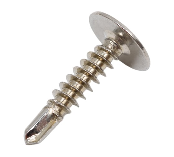 Изображение товара Саморез с прессшайбой Госкреп сверлок., крест./шл., д/алюм., А2, 4.2х19 12 шт. 10-0010261