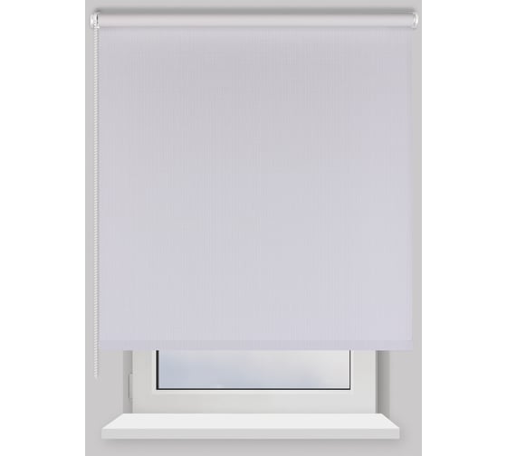 Изображение товара Рулонная штора PRAKTO Shantung 180х175см белый 7792317