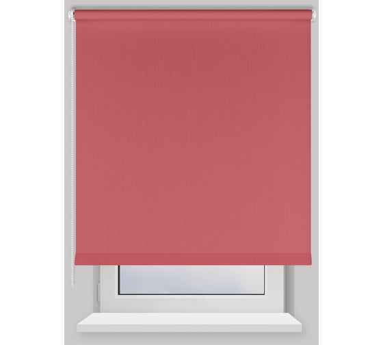 Изображение товара Рулонная штора PRAKTO Shantung 100х160см розовый 7793109