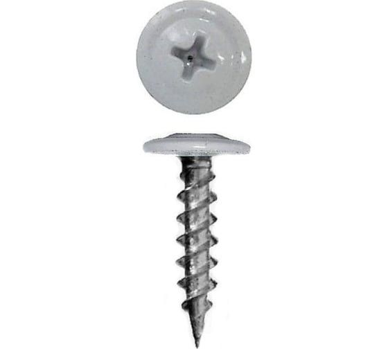 Изображение товара Саморез с прессшайбой крепежная техника мышиный-серый 4,2х16 (RAL 7005) острая, 1000 шт. БК 1000078 БК