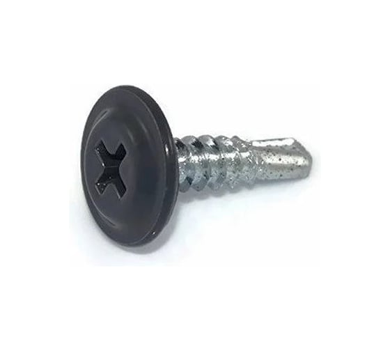 Изображение товара Саморез с прессшайбой крепежная техника сверло, черный 4,2х25, 800 шт. БК 430620 БК