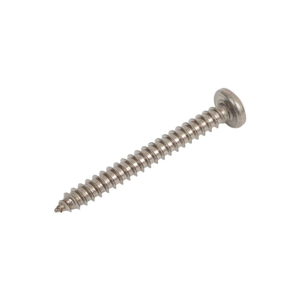 Изображение товара Саморез с полукруглой головкой из нержавеющей стали А2 3,5x32, упаковка 100 шт.