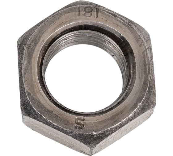 Изображение товара Гайка Крепежная техника с шестигранной головкой черная ГОСТ 5915-70 М24 (20 шт) 600120 БК