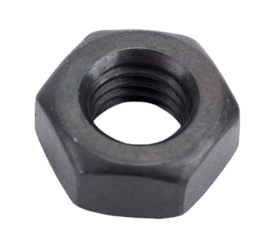 Изображение товара Гайка Крепежная техника с шестигранной головкой черная ГОСТ 5915-70 М22 (25 шт) 600118 БК