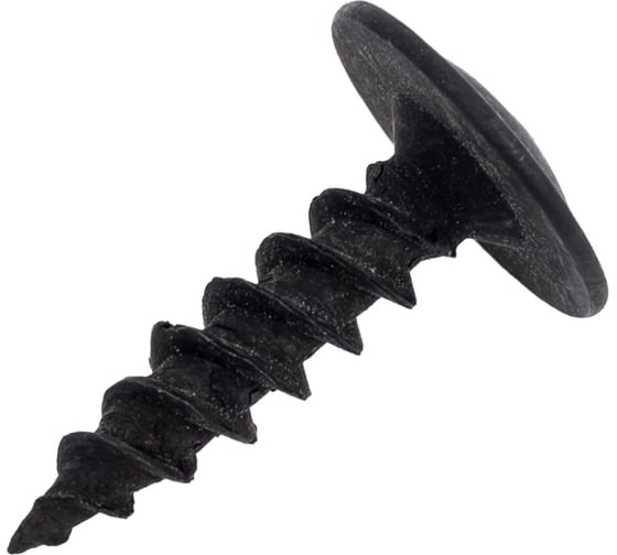 Изображение товара Саморез прессшайба крепежная техника 4,2\16 острая, черная (1000) БК 430604 БК