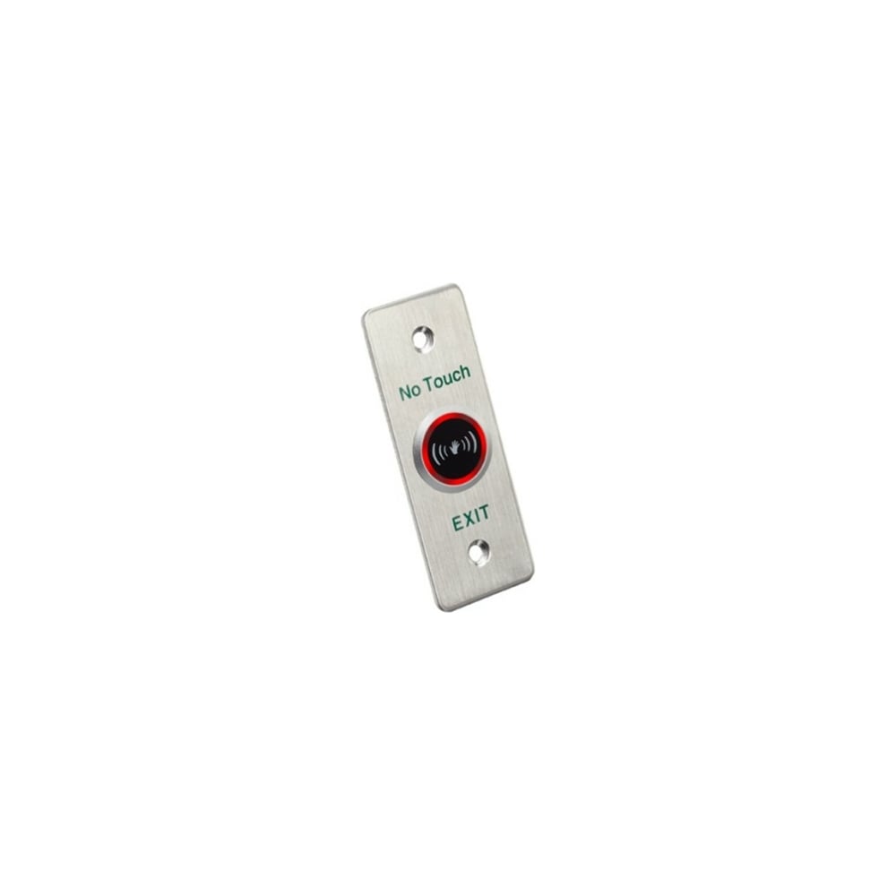 Кнопка выхода Hikvision кнопка без фиксации подсветка красная наклейки 12 в 20а 19мм pb4511tr