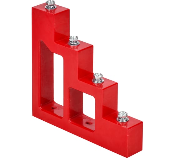 Изображение товара Изолятор ступенчатый IEK ИС4-50 (М10) силовой с болтом (2шт/упак) YIS11-4-50-B