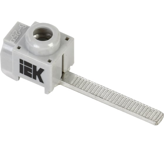 Изображение товара Клемма вводная для модульного оборудования IEK КВМ 4-25мм2 (удлиненная) (10шт/упак) YKVM-4-25-FL