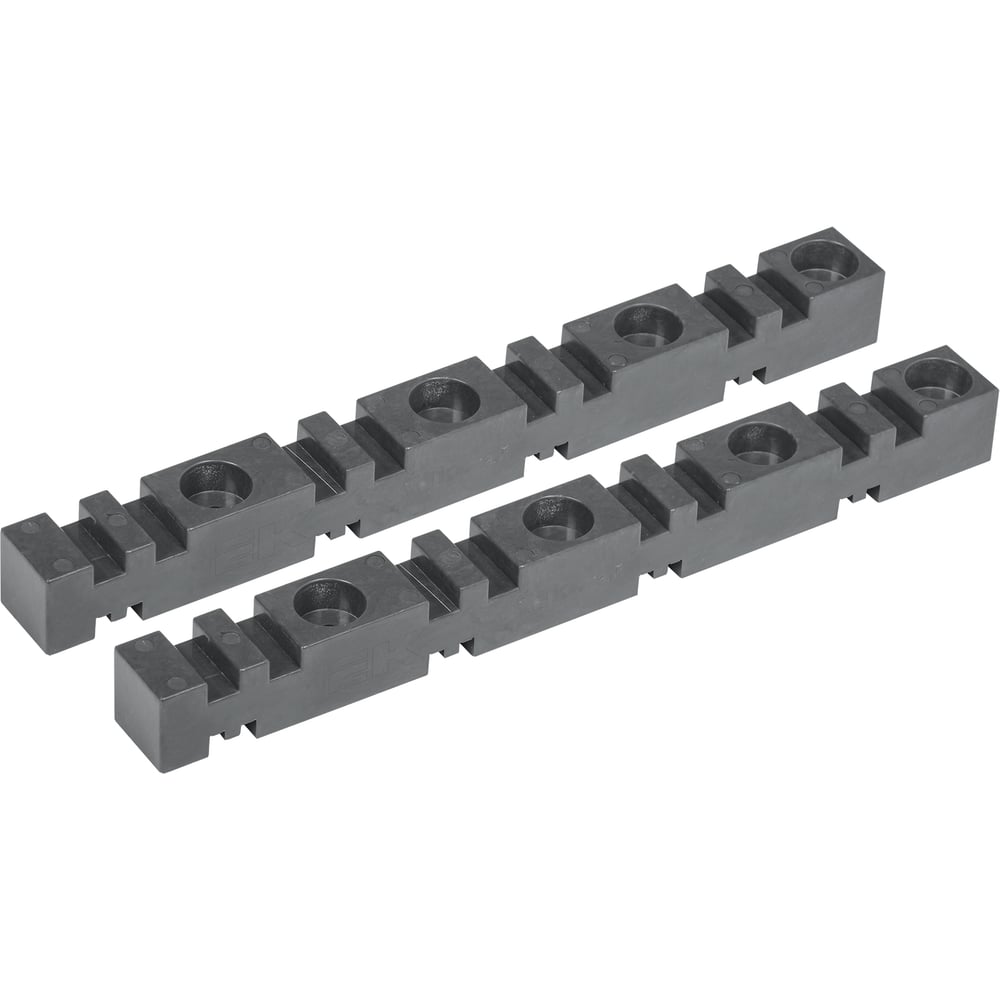 Изображение товара Изолятор шинный плоский IEK ИШП 4P для шин 5 и 10 мм 303 мм (2шт/упак) YIS40-4-303