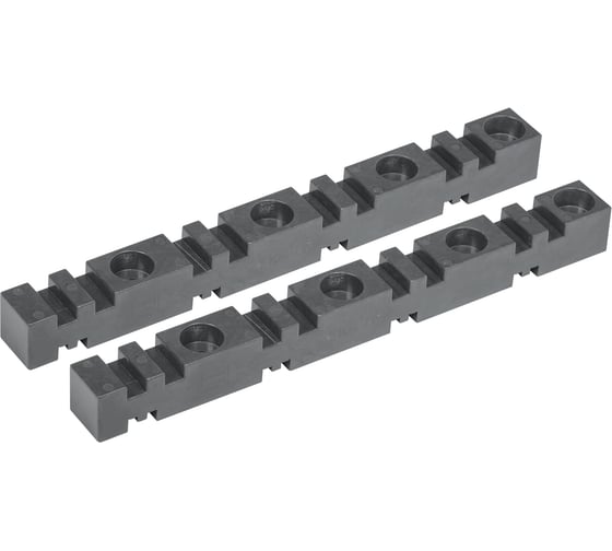 Изображение товара Изолятор шинный плоский IEK ИШП 4P для шин 5 и 10 мм 303 мм (2шт/упак) YIS40-4-303