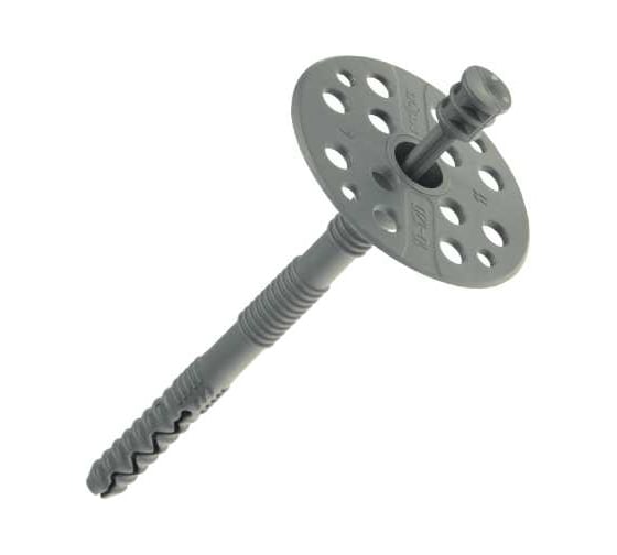 Изображение товара Дюбель гриб с пластиковым гвоздем для теплоизоляции Daxmer IZO 10x160 250 шт. 00000434867