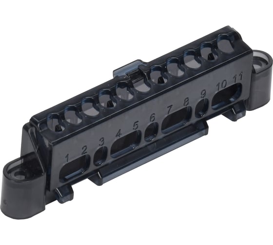 Изображение товара Суппорт для шин в корпус IEK TEKFOR (ширина 6 мод.) (10шт/упак) TF-KP00D-S-06