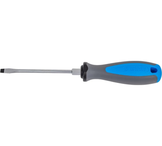 Изображение товара Отвертка Unior шлицевая с шестигранным основанием для работы с ключом рукоятка TBI 1,0x5,5x100
