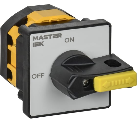 Изображение товара Переключатель кулачковый IEK стандартная рукоятка 40А сх. 92 MI-CS10-040-092