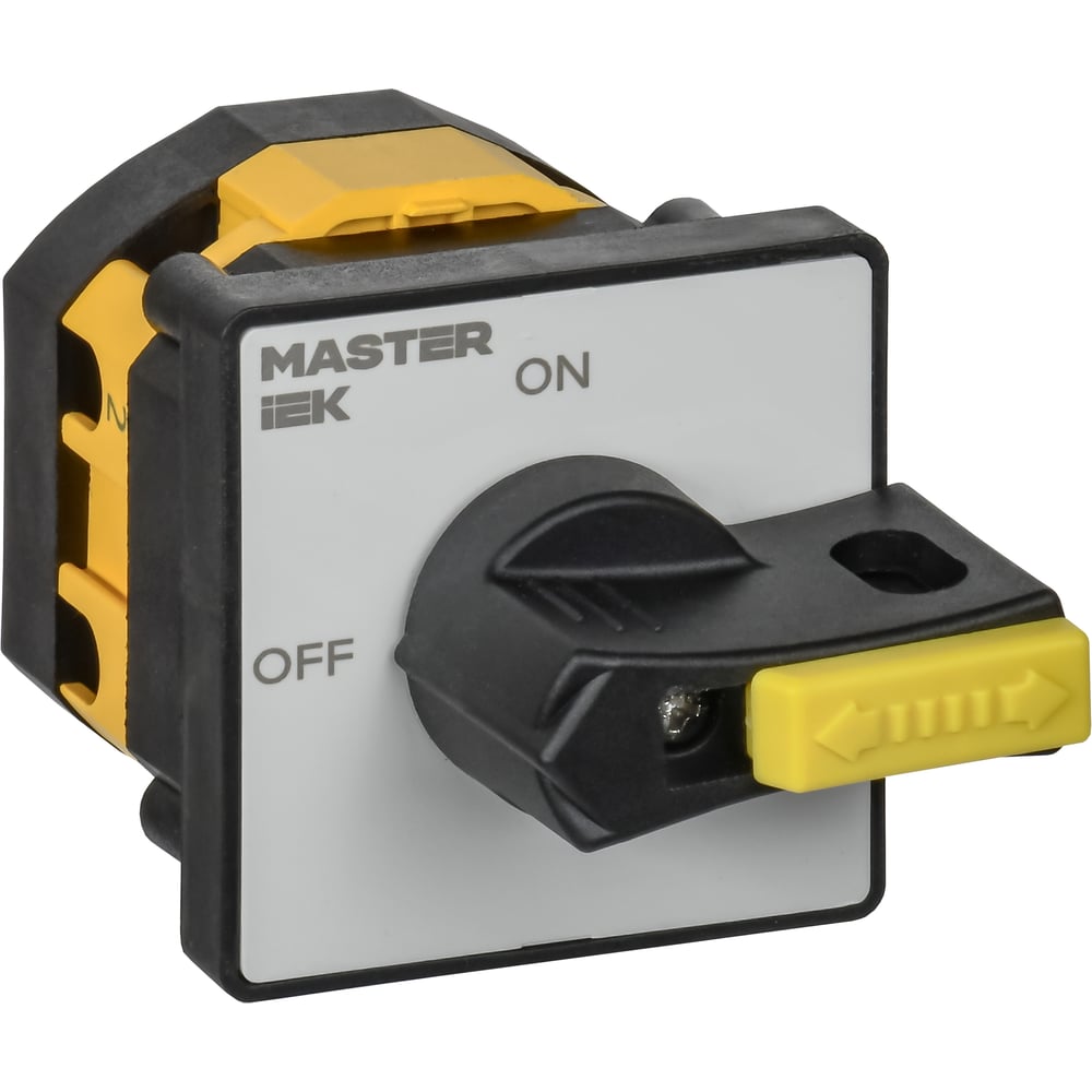 Изображение товара Переключатель кулачковый IEK 16А с фиксацией и IP40 схема 90