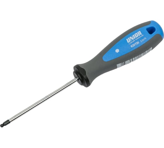 Изображение товара Отвертка Unior-шестигранник с закругленным жалом рукоятка TBI 3 мм 3838909117171