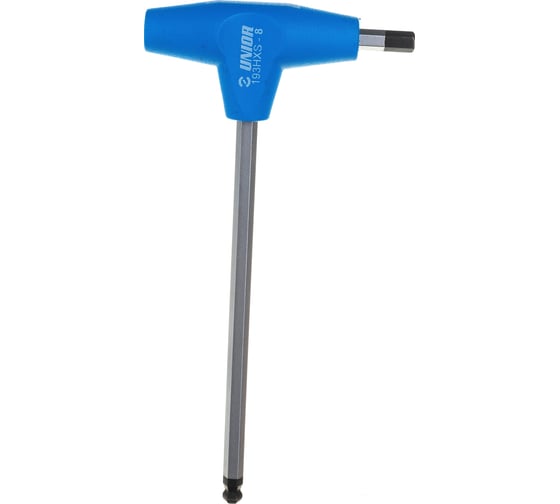 Изображение товара Шестигранный ключ Unior с Т-образной рукояткой с закруглённым жалом 8 мм 3838909082813