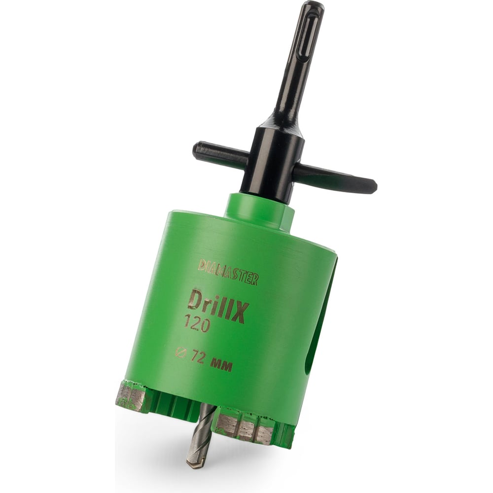 Изображение товара Сверло сегментное DIAMASTER DrillX-120 М16/SDSplus для бетона и камня 72 мм