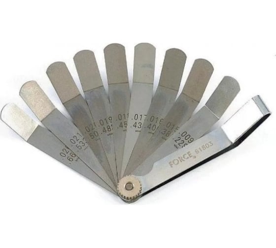 Изображение товара Набор калиброванных Г-обр щупов FORCE 9 пр. 61803