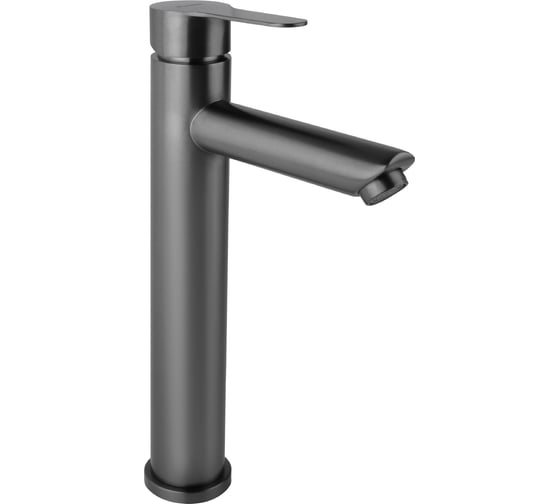 Изображение товара Смеситель для раковины FIXSEN NORDIC однорычажный, с высоким изливом графит 8809F