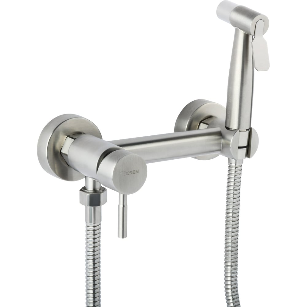 Изображение товара Смеситель однорычажный FIXSEN OXFORD с гигиеническим душем сатин 9505N