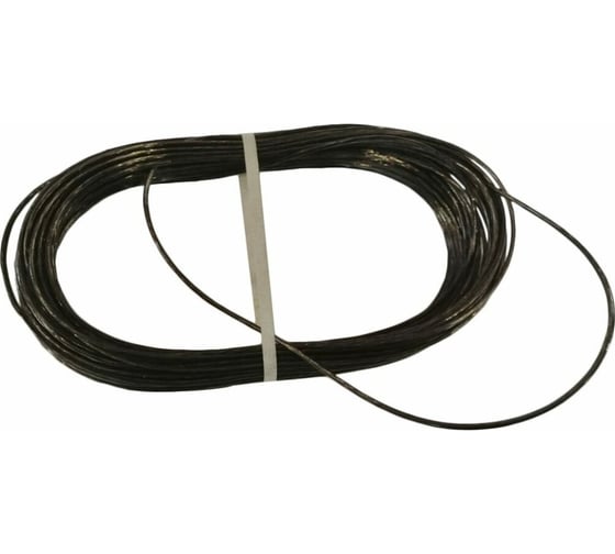 Изображение товара Трос стальной латунированный в полипропиленовой композиции BEFAST 3 мм, черный, 20 м TCO030D20S