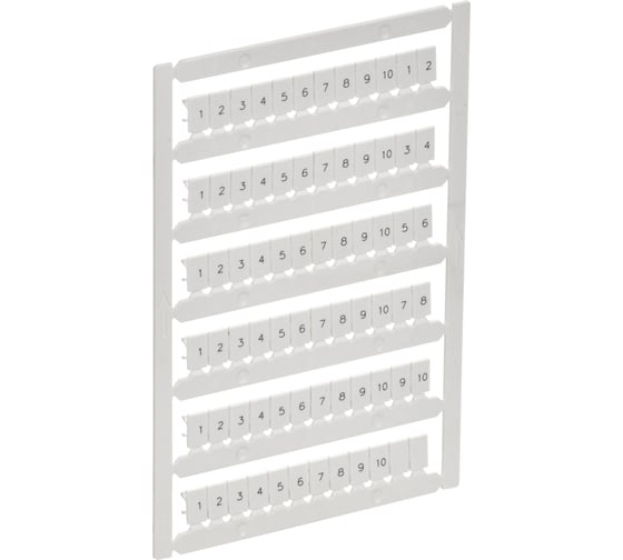 Изображение товара Маркер IEK ARMAFIX для CTS/CP 4мм2 1-10 (10шт/упак) AF-CT10D-M-004-01