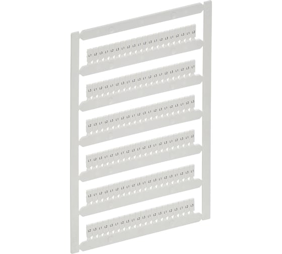 Изображение товара Маркер IEK ARMAFIX для CP 1,5мм2 L1; L2; L3 (10шт/упак) AF-CT10D-M-D15-22
