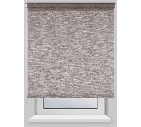 Изображение товара Рулонная штора PRAKTO Mukko 160х175см коричневый 6532172