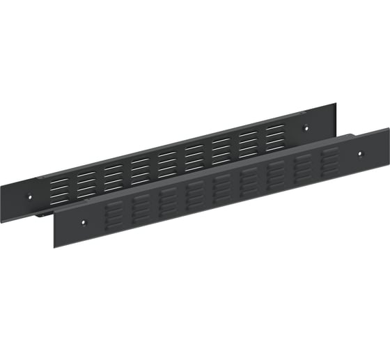 Изображение товара Панель цоколя вентилируемая IEK FORMAT 100x1000 RAL7021 (2шт/компл) FO-00D-PCV-010-100-7021