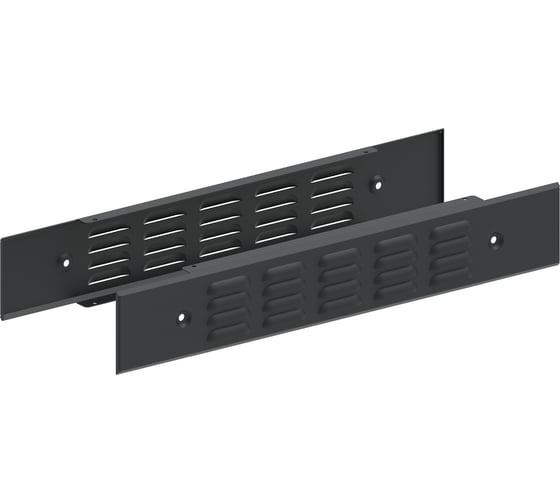 Изображение товара Панель цоколя вентилируемая IEK FORMAT 100x600 RAL7021 (2шт/компл) FO-00D-PCV-010-060-7021