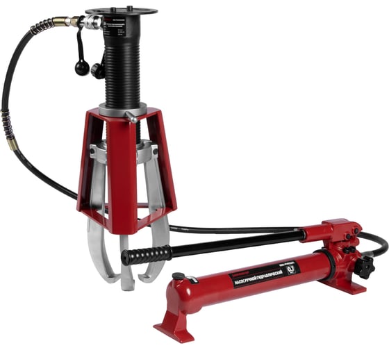 Изображение товара Гидравлический съёмник Harrison с выносным насосом, самоцентрирующийся, 20 тонн, 25-420 мм HRH-PU01020420