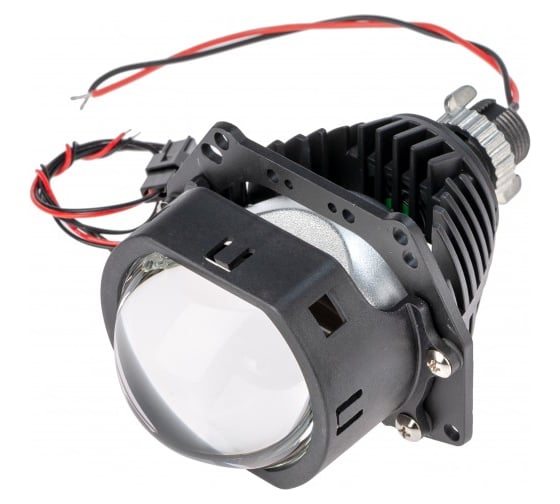Изображение товара Лампа Optima Light Premium Bi-LED Lens, SRT Double Chip FLAT 3.0, 5500К, Комплект 2 шт. LENS-3.0-BiLED-SRT-DCF