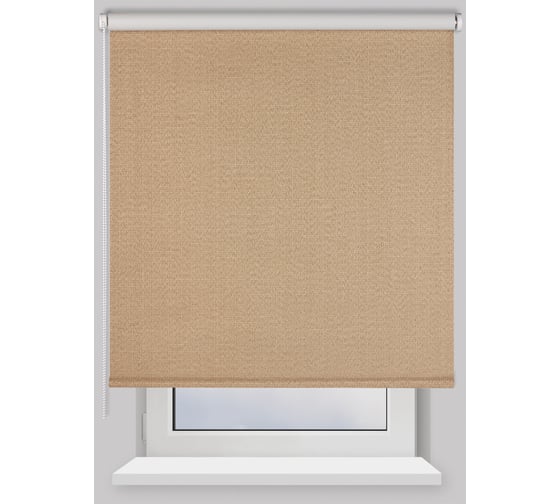 Изображение товара Рулонная штора PRAKTO BLACKOUT 180х175см Dublin коричневый 7799972