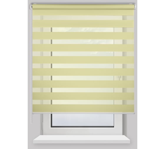 Изображение товара Рулонная штора PRAKTO Day&Night 180х175см мятный 8312388