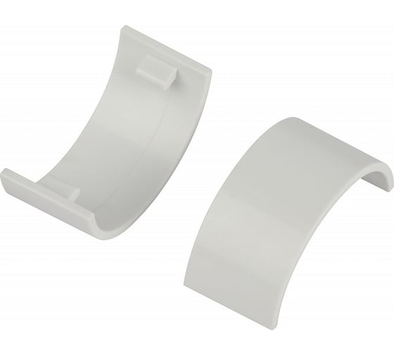 Изображение товара Соединитель ЭРА CKK2012FW на стык для полукруглого кабельканала белый 20x12мм 2шт/комплект Б0064927