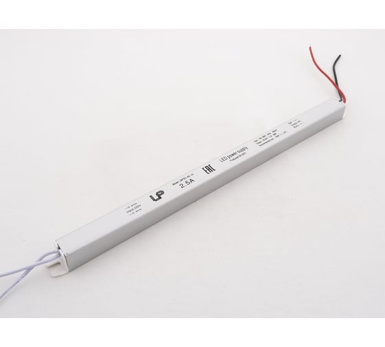 Изображение товара Блок питания LEDS POWER 60Вт, 24В, Super Slim 390133