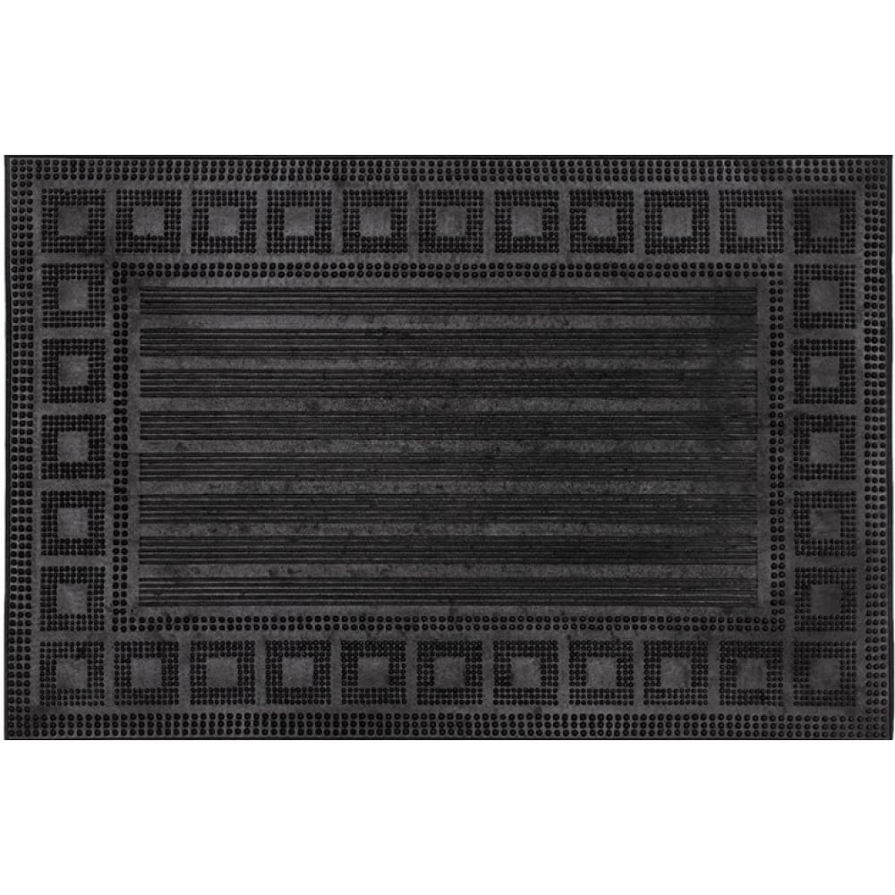 Придверный резиновый коврик ComeForte коврик придверный 120х180 см прямоугольный резина с ковролином коричневый floor mat comeforte xtl 7002