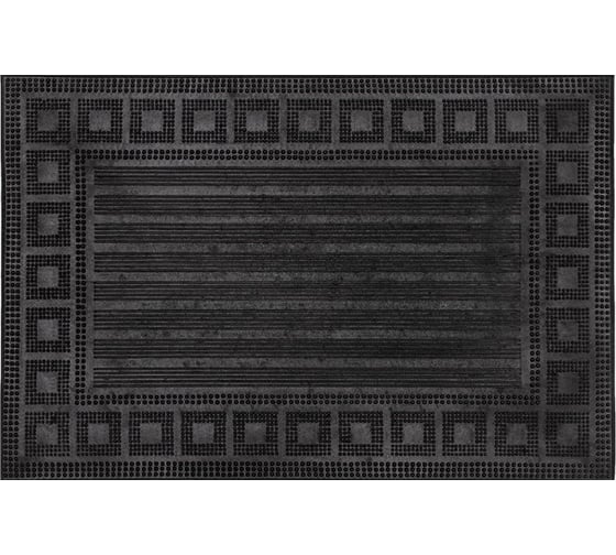 Изображение товара Придверный резиновый коврик ComeForte PIN MAT Полоски 40х60 см PM-005