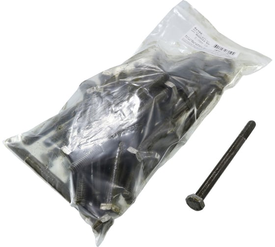 Изображение товара Болт Крепежная техника с шестигранной головкой черный ГОСТ 7798-70(5.8) 8x100 (40 шт) 600022 БК