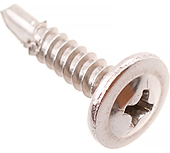 Изображение товара Саморезы Стройбат для тонк.пластин нерж.с буром 4,2x19 (шт), коробка (5 000 шт) 400867