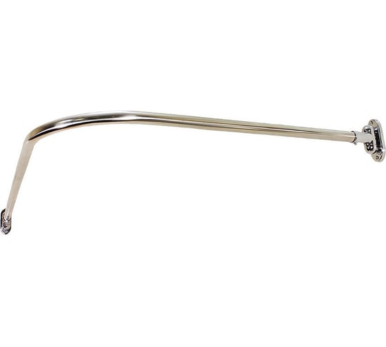 Изображение товара Карниз GoGo 150х75 Г-образный с шарнирным креплением из нержавеющей стали ГО150-75 П1