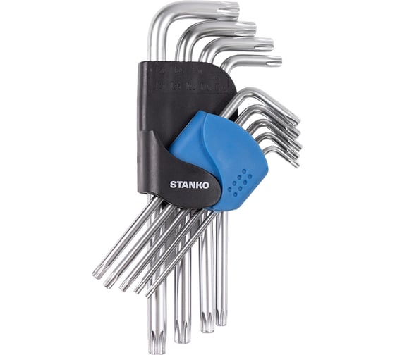 Изображение товара Набор угловых ключей Torx длинных STANKO 9шт CS11129L