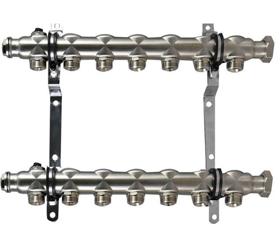 Изображение товара Коллекторная группа Millennium магистральная 9-ти контурная из нержавеющей стали KGP 1209