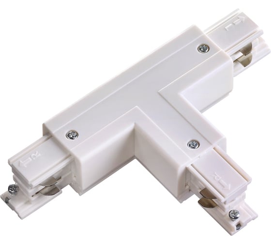 Изображение товара Левый внешний "T"- соединитель с токопроводом NOVOTECH для трёхфазного шинопровода 135056